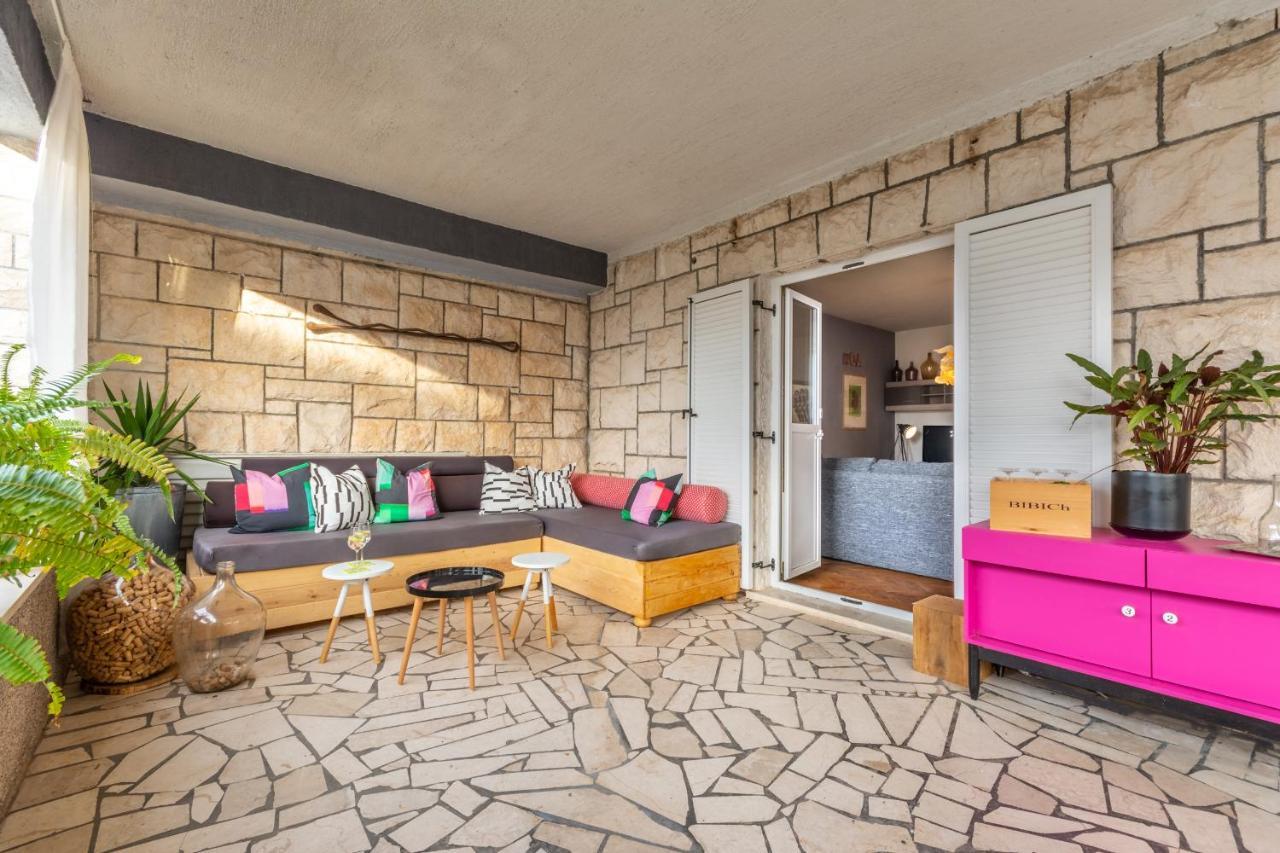 Apartment Lota With Heated Pool On Top Location San Pietro di Brazza Esterno foto