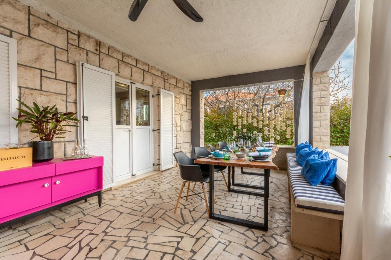 Apartment Lota With Heated Pool On Top Location San Pietro di Brazza Esterno foto