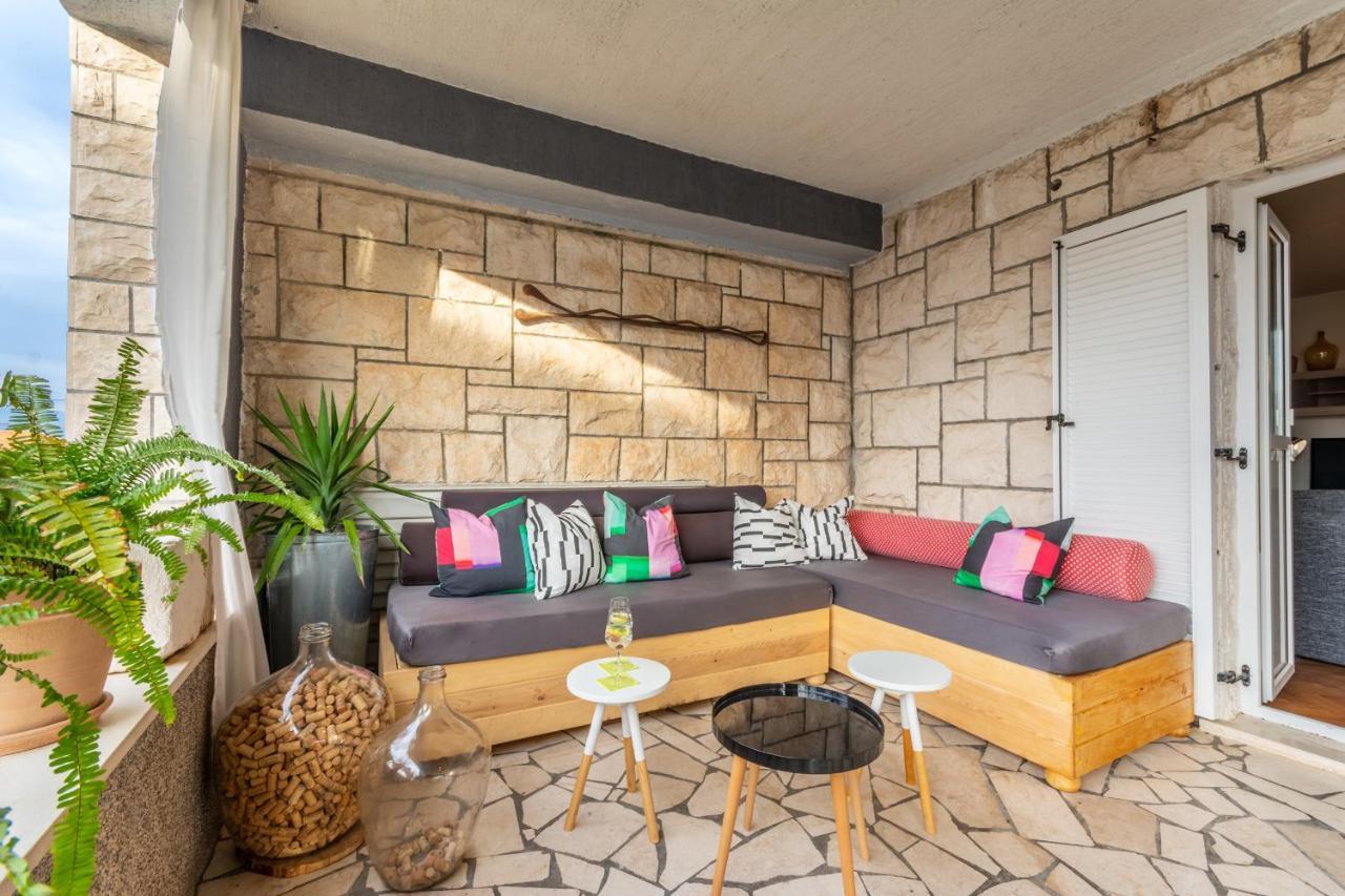 Apartment Lota With Heated Pool On Top Location San Pietro di Brazza Esterno foto